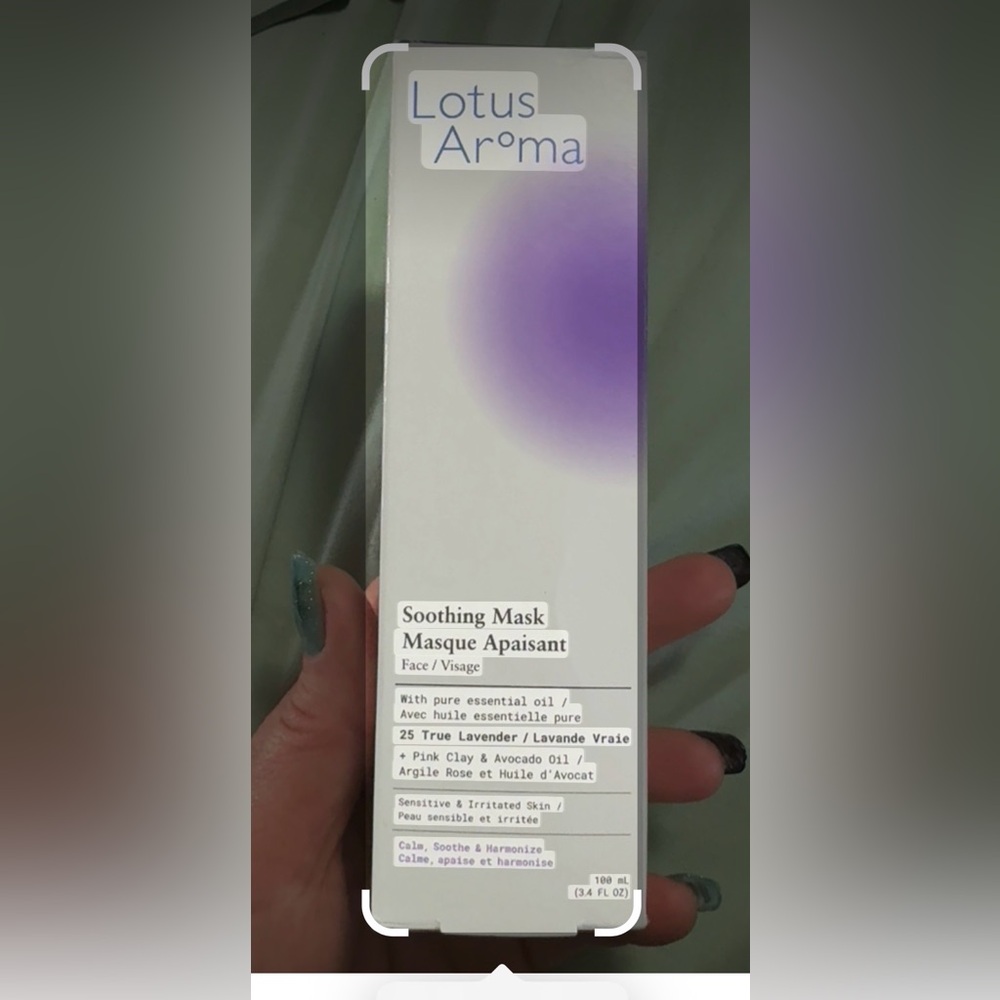 New Lotus Aroma Soothing Mask - Lavender